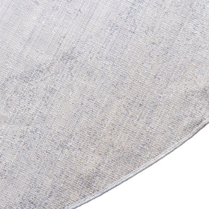 Gray 8' x 8' Asheville Round Area Rug 100% Polypropylene With Cotton Backing Easy Clean Indoor Living Dining Bedroom Office Carpet for Sale at Rug Engine