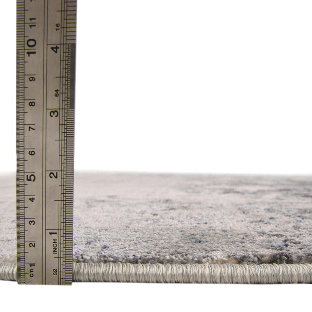Gray 2' 2 x 6' Asheville Runner Area Rug 100% Polypropylene With Cotton Backing Easy Clean Indoor Living Dining Bedroom Office Carpet for Sale at Rug Engine