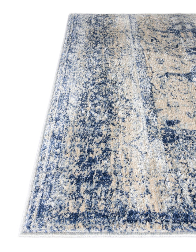 Navy Blue 5' 1 x 8' Asheville Rectangle Area Rug 100% Polypropylene With Cotton Backing Easy Clean Indoor Living Dining Bedroom Office Carpet for Sale at Rug Engine