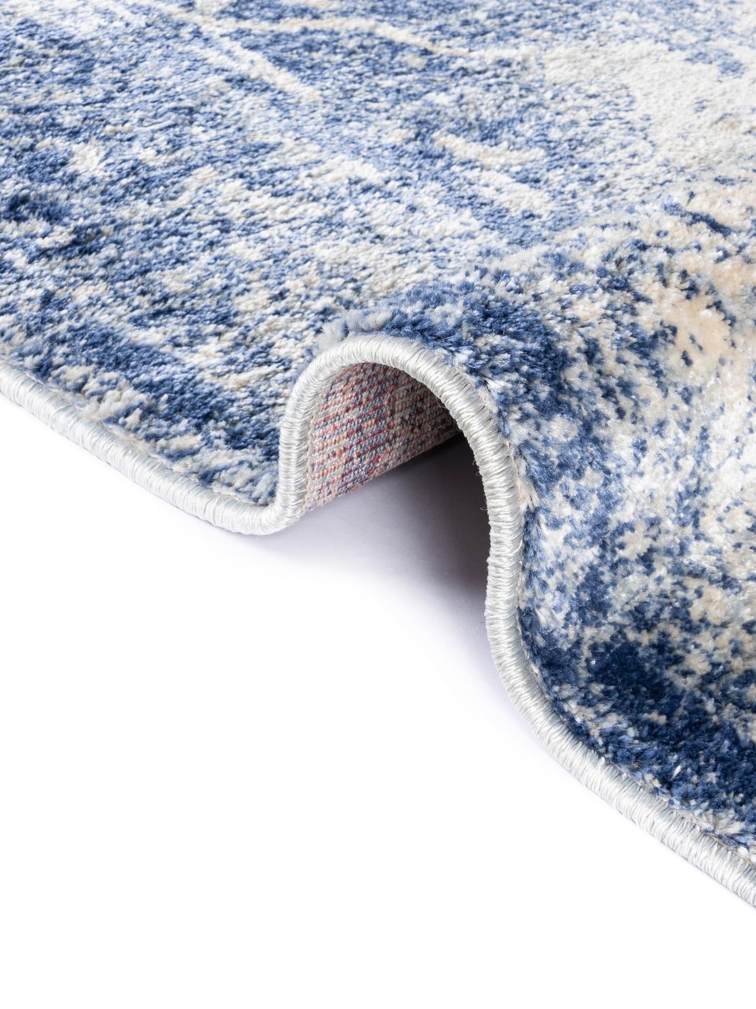 Navy Blue 9' x 12' 2 Asheville Rectangle Area Rug 100% Polypropylene With Cotton Backing Easy Clean Indoor Living Dining Bedroom Office Carpet for Sale at Rug Engine