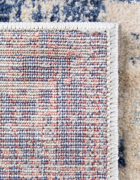 Navy Blue 2' 2 x 6' 1 Asheville Runner Area Rug 100% Polypropylene With Cotton Backing Easy Clean Indoor Living Dining Bedroom Office Carpet for Sale at Rug Engine