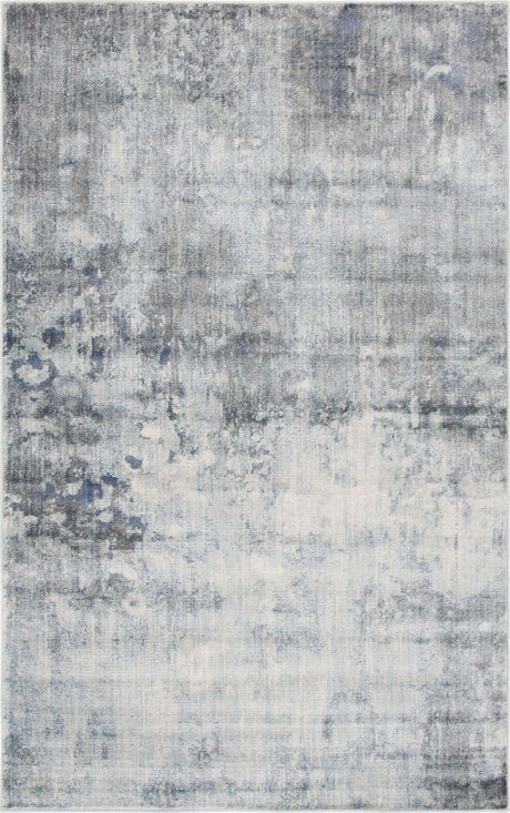 Gray 5' 1 x 8' Helios Rectangle Area Rug 100% Polypropylene (Space-Dyed Yarn) Easy Clean With Cotton Backing Contemporary Carpet for Sale at Rug Engine