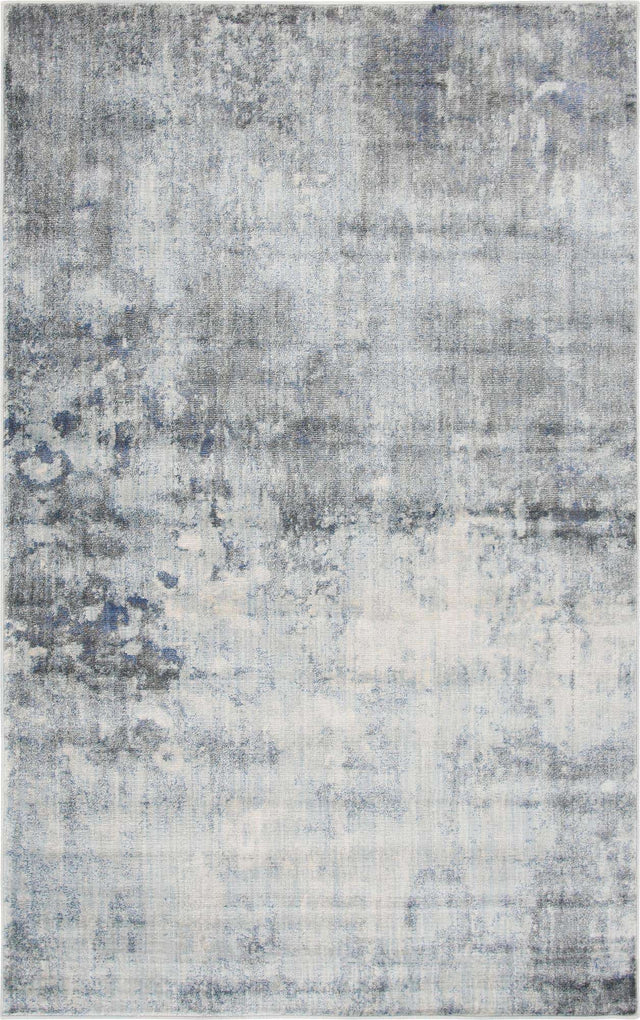 Gray 5' 1 x 8' Helios Rectangle Area Rug 100% Polypropylene (Space-Dyed Yarn) Easy Clean With Cotton Backing Contemporary Carpet for Sale at Rug Engine