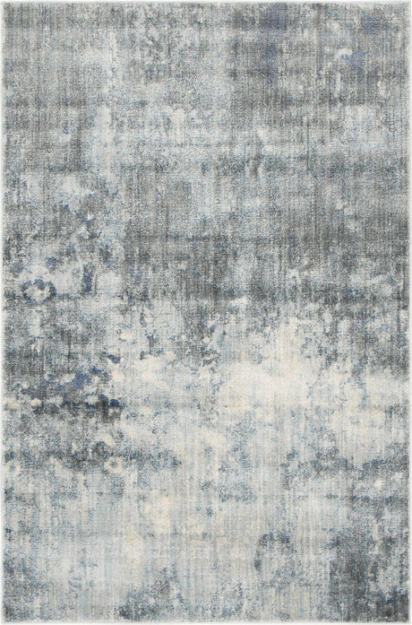 Gray 4' 1 x 6' 1 Helios Rectangle Area Rug 100% Polypropylene (Space-Dyed Yarn) Easy Clean With Cotton Backing Contemporary Carpet for Sale at Rug Engine