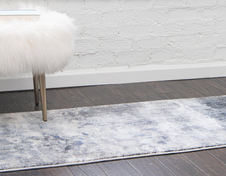 Gray 2' 2 x 6' 1 Helios Runner Area Rug 100% Polypropylene (Space-Dyed Yarn) Easy Clean With Cotton Backing Contemporary Carpet for Sale at Rug Engine