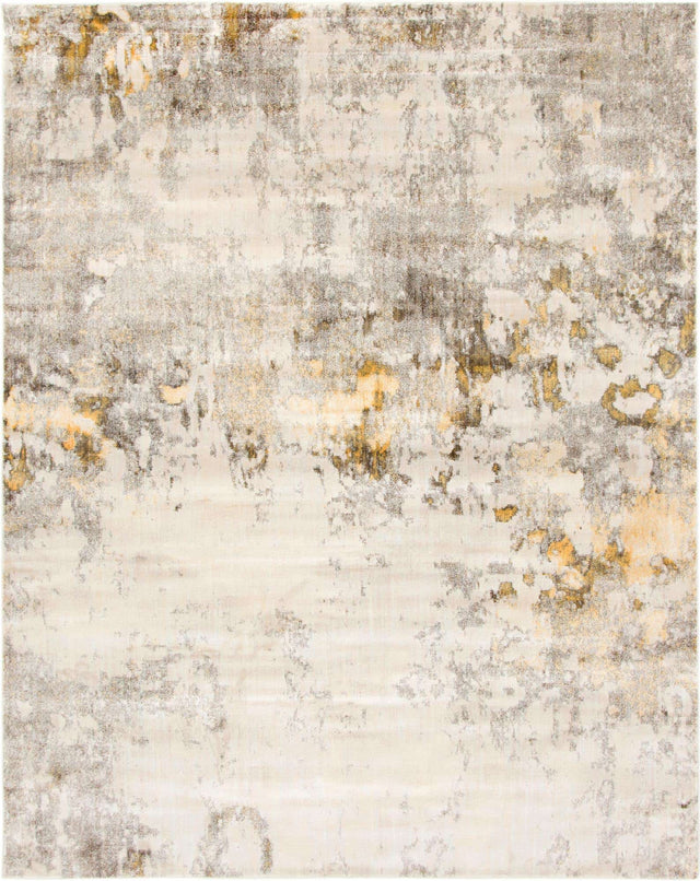 Ivory Beige 8' x 10' Helios Rectangle Area Rug 100% Polypropylene (Space-Dyed Yarn) Easy Clean With Cotton Backing Contemporary Carpet for Sale at Rug Engine
