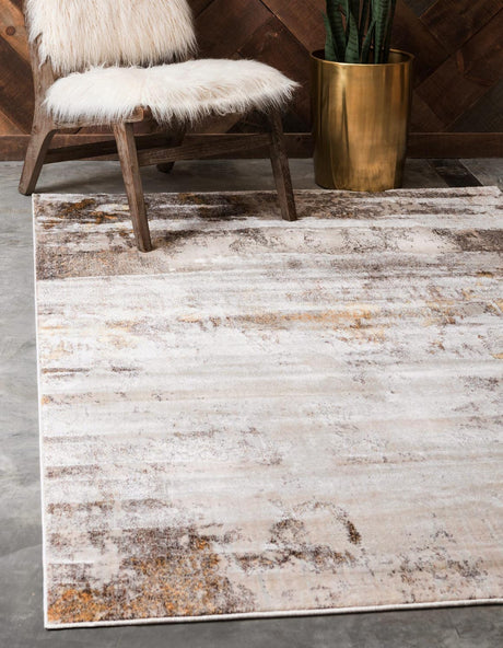 Ivory Beige 3' 3 x 5' 3 Helios Rectangle Area Rug 100% Polypropylene (Space-Dyed Yarn) Easy Clean With Cotton Backing Contemporary Carpet for Sale at Rug Engine