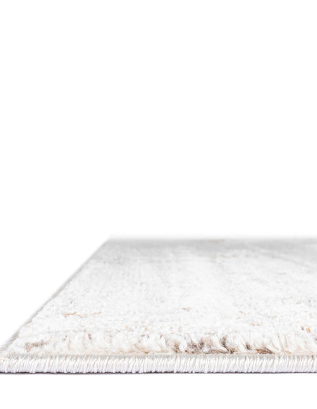 Ivory Beige 4' 1 x 6' 1 Helios Rectangle Area Rug 100% Polypropylene (Space-Dyed Yarn) Easy Clean With Cotton Backing Contemporary Carpet for Sale at Rug Engine