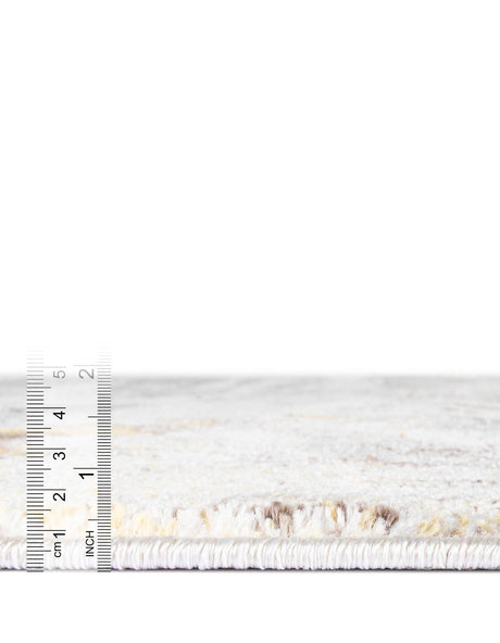 Ivory Beige 3' 3 x 3' 3 Helios Round Area Rug 100% Polypropylene (Space-Dyed Yarn) Easy Clean With Cotton Backing Contemporary Carpet for Sale at Rug Engine