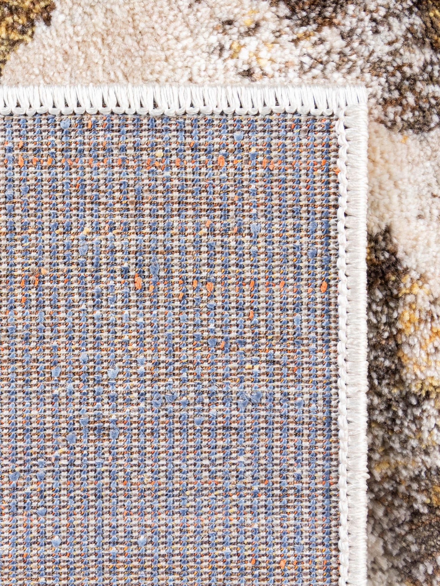 Ivory Beige 2' 2 x 6' 1 Helios Runner Area Rug 100% Polypropylene (Space-Dyed Yarn) Easy Clean With Cotton Backing Contemporary Carpet for Sale at Rug Engine