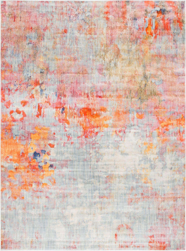 Multicolor 9' x 12' Helios Rectangle Area Rug 100% Polypropylene (Space-Dyed Yarn) Easy Clean With Cotton Backing Contemporary Carpet for Sale at Rug Engine