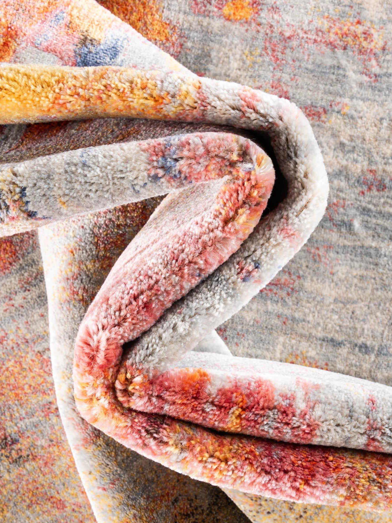 Multicolor 9' x 12' Helios Rectangle Area Rug 100% Polypropylene (Space-Dyed Yarn) Easy Clean With Cotton Backing Contemporary Carpet for Sale at Rug Engine