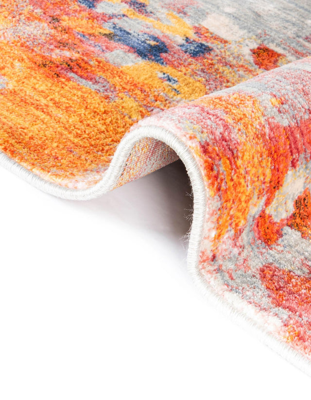 Multicolor 5' 1 x 8' Helios Rectangle Area Rug 100% Polypropylene (Space-Dyed Yarn) Easy Clean With Cotton Backing Contemporary Carpet for Sale at Rug Engine