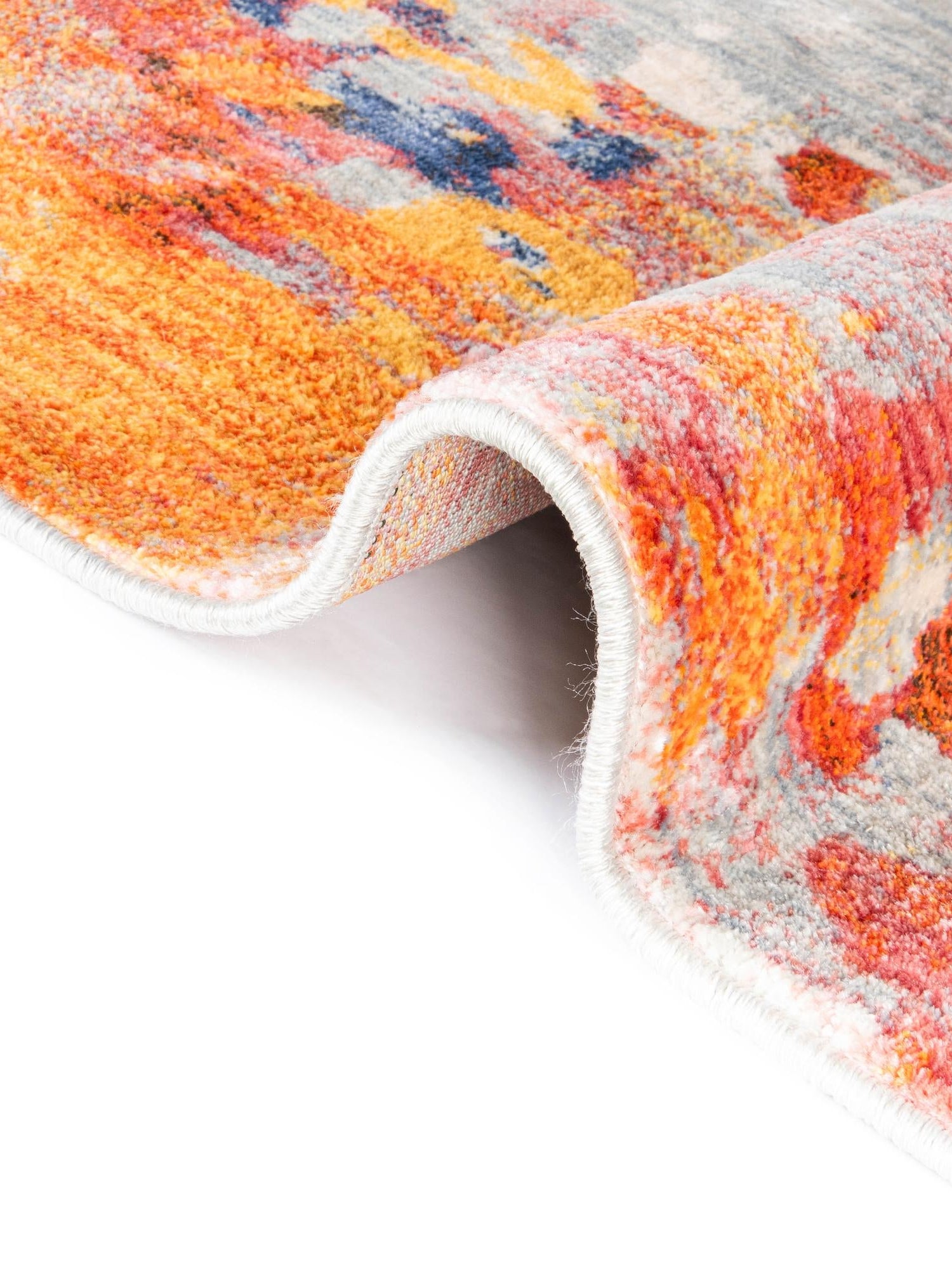 Multicolor 8' x 10' Helios Rectangle Area Rug 100% Polypropylene (Space-Dyed Yarn) Easy Clean With Cotton Backing Contemporary Carpet for Sale at Rug Engine