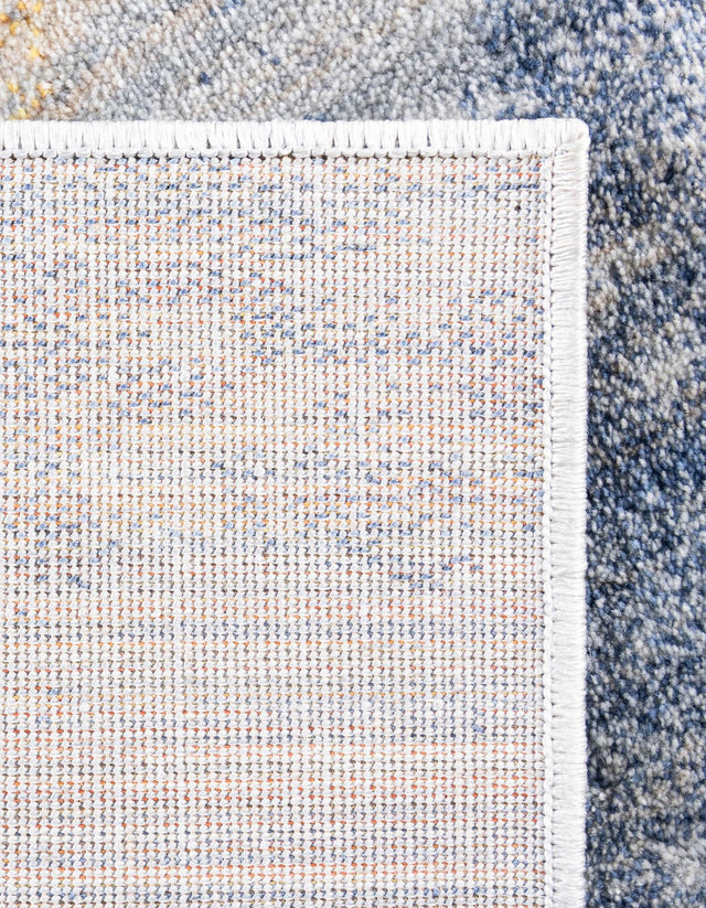 Blue 4' x 6' Helios Rectangle Area Rug 100% Polypropylene (Space-Dyed Yarn) Easy Clean With Cotton Backing Contemporary Carpet for Sale at Rug Engine
