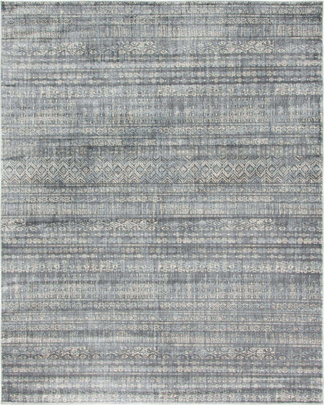 Gray 8' x 10' Helios Rectangle Area Rug 100% Polypropylene (Space-Dyed Yarn) Easy Clean With Cotton Backing Contemporary Carpet for Sale at Rug Engine