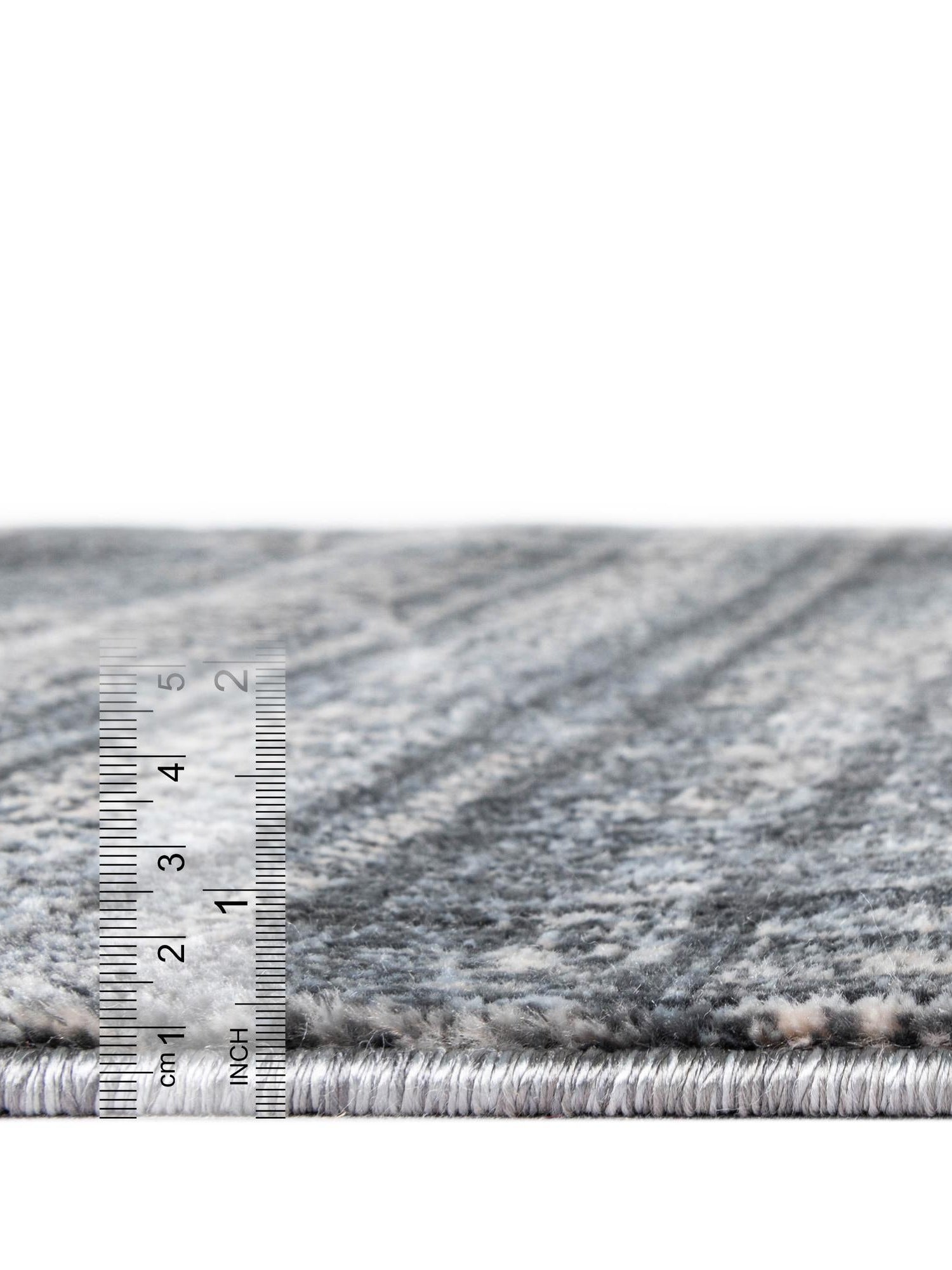 Gray 5' 1 x 8' Helios Rectangle Area Rug 100% Polypropylene (Space-Dyed Yarn) Easy Clean With Cotton Backing Contemporary Carpet for Sale at Rug Engine