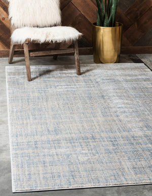 Silver Mist 4' 1 x 6' 1 Helios Rectangle Area Rug 100% Polypropylene (Space-Dyed Yarn) Easy Clean With Cotton Backing Contemporary Carpet for Sale at Rug Engine