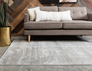 Silver Mist 9' x 12' 2 Helios Rectangle Area Rug 100% Polypropylene (Space-Dyed Yarn) Easy Clean With Cotton Backing Contemporary Carpet for Sale at Rug Engine