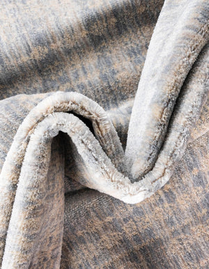 Silver Mist 4' 1 x 6' 1 Helios Rectangle Area Rug 100% Polypropylene (Space-Dyed Yarn) Easy Clean With Cotton Backing Contemporary Carpet for Sale at Rug Engine