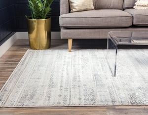 Beige 8' x 10' Helios Rectangle Area Rug 100% Polypropylene (Space-Dyed Yarn) Easy Clean With Cotton Backing Contemporary Carpet for Sale at Rug Engine