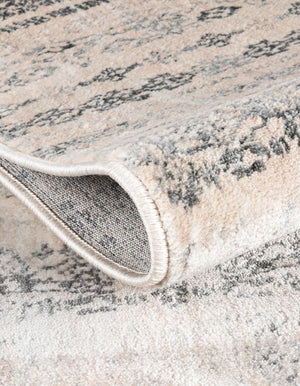Beige 5' 1 x 8' Helios Rectangle Area Rug 100% Polypropylene (Space-Dyed Yarn) Easy Clean With Cotton Backing Contemporary Carpet for Sale at Rug Engine