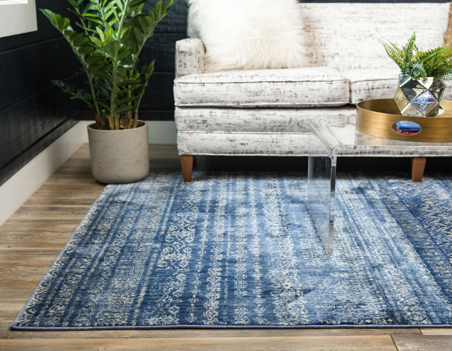Navy Blue 9' x 12' 2 Helios Rectangle Area Rug 100% Polypropylene (Space-Dyed Yarn) Easy Clean With Cotton Backing Contemporary Carpet for Sale at Rug Engine