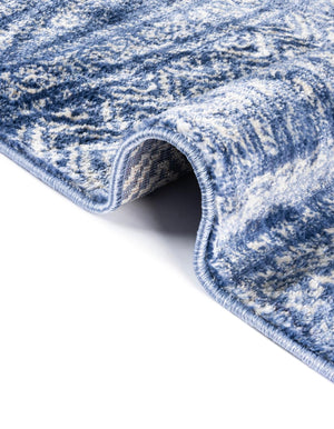Navy Blue 8' x 10' Helios Rectangle Area Rug 100% Polypropylene (Space-Dyed Yarn) Easy Clean With Cotton Backing Contemporary Carpet for Sale at Rug Engine