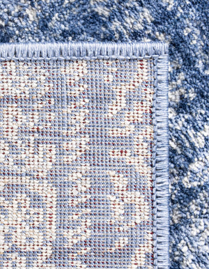 Navy Blue 2' 2 x 6' 1 Helios Runner Area Rug 100% Polypropylene (Space-Dyed Yarn) Easy Clean With Cotton Backing Contemporary Carpet for Sale at Rug Engine