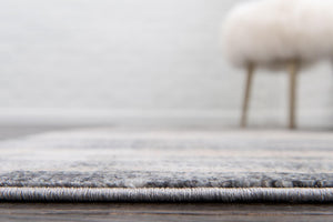 Gray 2' 2 x 6' Helios Runner Area Rug 100% Polypropylene (Space-Dyed Yarn) Easy Clean With Cotton Backing Contemporary Carpet for Sale at Rug Engine