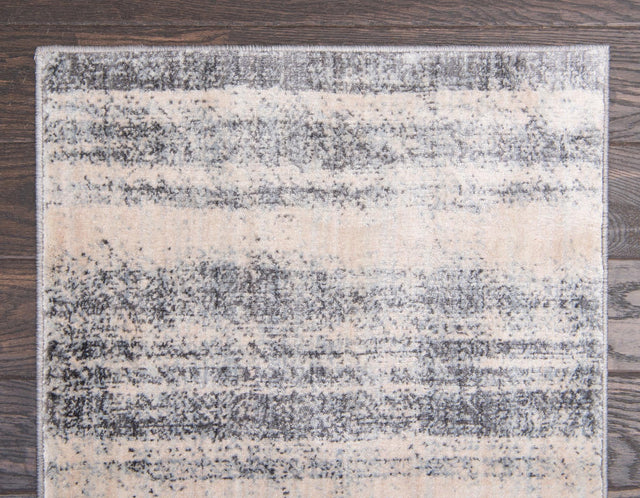 Gray 2' 2 x 6' Helios Runner Area Rug 100% Polypropylene (Space-Dyed Yarn) Easy Clean With Cotton Backing Contemporary Carpet for Sale at Rug Engine