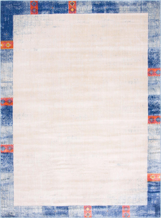 Blue 9' x 12' 2 Helios Rectangle Area Rug 100% Polypropylene (Space-Dyed Yarn) Easy Clean With Cotton Backing Contemporary Carpet for Sale at Rug Engine