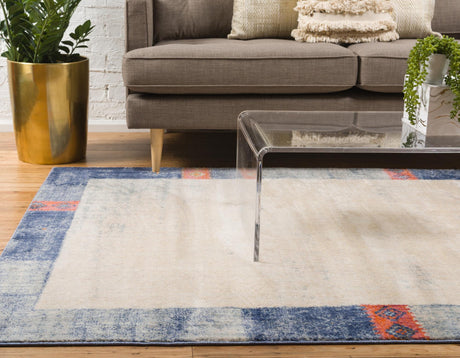 Blue 5' 1 x 8' Helios Rectangle Area Rug 100% Polypropylene (Space-Dyed Yarn) Easy Clean With Cotton Backing Contemporary Carpet for Sale at Rug Engine