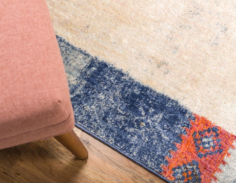 Blue 9' x 12' 2 Helios Rectangle Area Rug 100% Polypropylene (Space-Dyed Yarn) Easy Clean With Cotton Backing Contemporary Carpet for Sale at Rug Engine