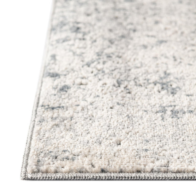 Gray 7' 1 x 7' 1 Chateau Square Area Rug 85% Polypropylene & 15% Chenille With Cotton Backing Traditional Vintage Distressed Carpet for Classical Interior Design Decorating for Sale at Rug Engine