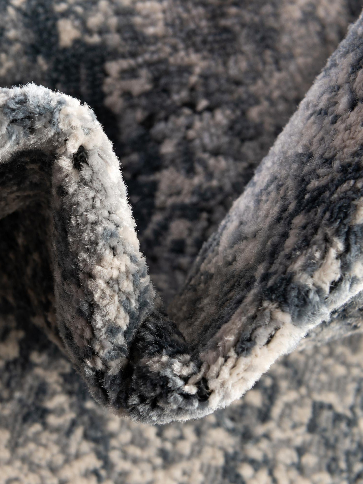 Gray 7' 1 x 7' 1 Chateau Square Area Rug 85% Polypropylene & 15% Chenille With Cotton Backing Traditional Vintage Distressed Carpet for Classical Interior Design Decorating for Sale at Rug Engine