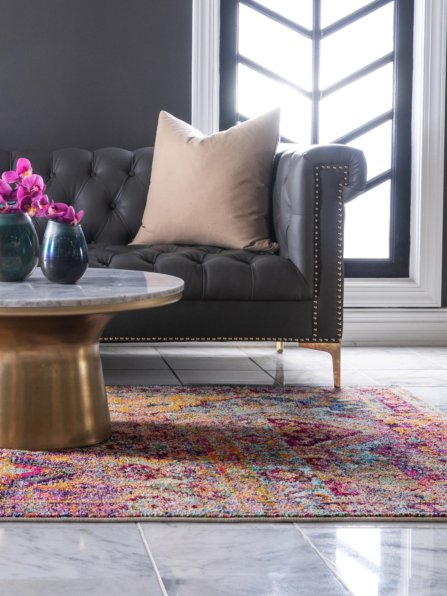 Multicolor 2' x 3' 1 Monterey Rectangle Area Rug 100% Polypropylene Colorful Easy Clean Traditional Carpet for Living Room, Bedrooms, Dining, Kitchen for Sale at Rug Engine