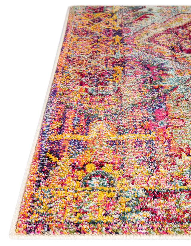 Multicolor 5' 1 x 8' Monterey Rectangle Area Rug 100% Polypropylene Colorful Easy Clean Traditional Carpet for Living Room, Bedrooms, Dining, Kitchen for Sale at Rug Engine
