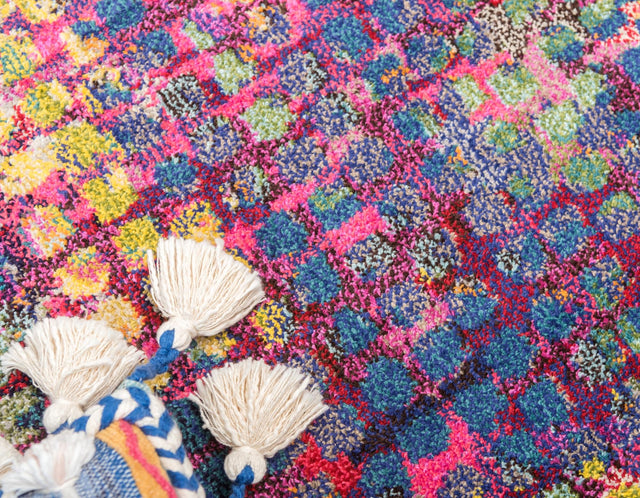 Multicolor 10' 6 x 16' 5 Chromatic Palace Area Rug 100% Polypropylene With Cotton Backing Abstract Modern Colorful Carpet Mat for Home Decor & Interior Design for Sale at Rug Engine