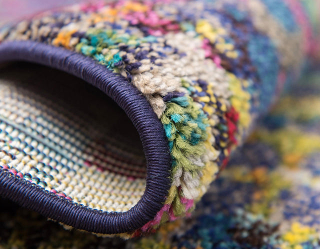 Multicolor 10' 6 x 16' 5 Chromatic Palace Area Rug 100% Polypropylene With Cotton Backing Abstract Modern Colorful Carpet Mat for Home Decor & Interior Design for Sale at Rug Engine