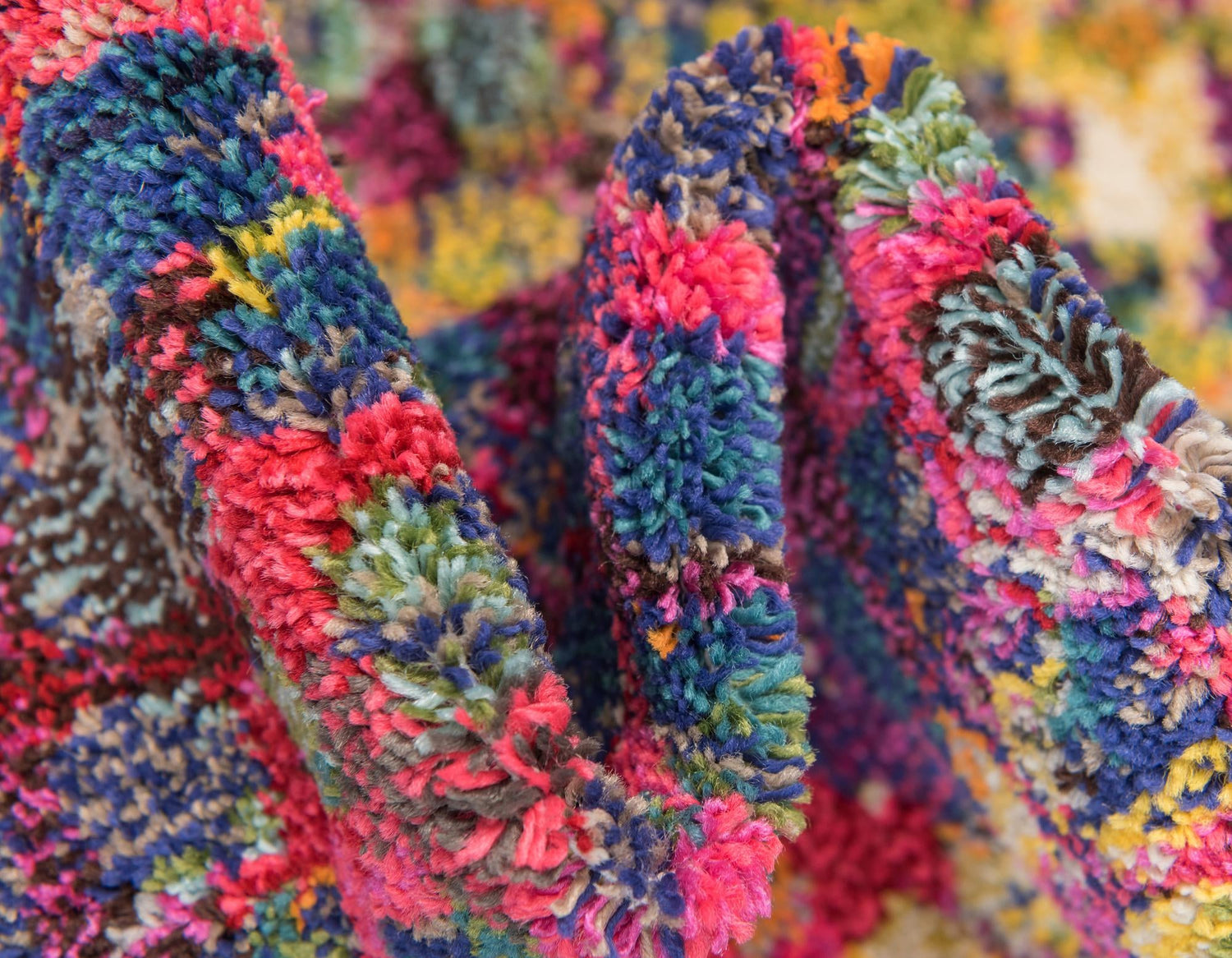 Multicolor 10' 6 x 16' 5 Chromatic Palace Area Rug 100% Polypropylene With Cotton Backing Abstract Modern Colorful Carpet Mat for Home Decor & Interior Design for Sale at Rug Engine