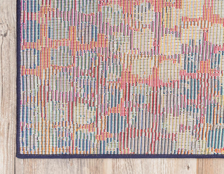 Multicolor 10' 6 x 16' 5 Chromatic Palace Area Rug 100% Polypropylene With Cotton Backing Abstract Modern Colorful Carpet Mat for Home Decor & Interior Design for Sale at Rug Engine