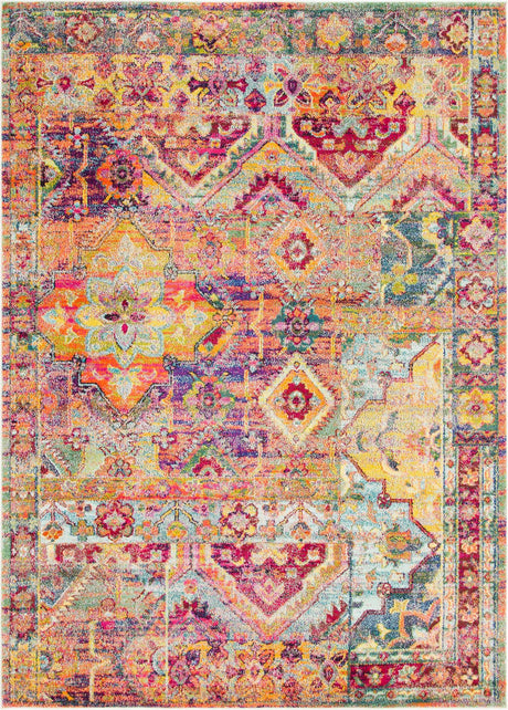 Multicolor 9' x 12' 2 Monterey Rectangle Area Rug 100% Polypropylene Colorful Easy Clean Traditional Carpet for Living Room, Bedrooms, Dining, Kitchen for Sale at Rug Engine