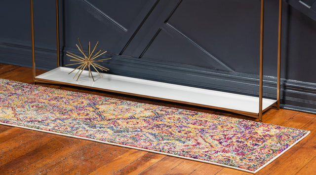 Multicolor 2' 2 x 6' 1 Monterey Runner Area Rug 100% Polypropylene Colorful Easy Clean Traditional Carpet for Living Room, Bedrooms, Dining, Kitchen for Sale at Rug Engine