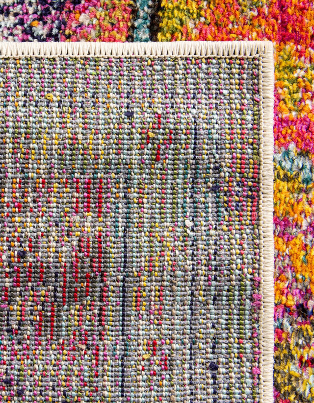 Multicolor 2' 7 x 10' Monterey Runner Area Rug 100% Polypropylene Colorful Easy Clean Traditional Carpet for Living Room, Bedrooms, Dining, Kitchen for Sale at Rug Engine
