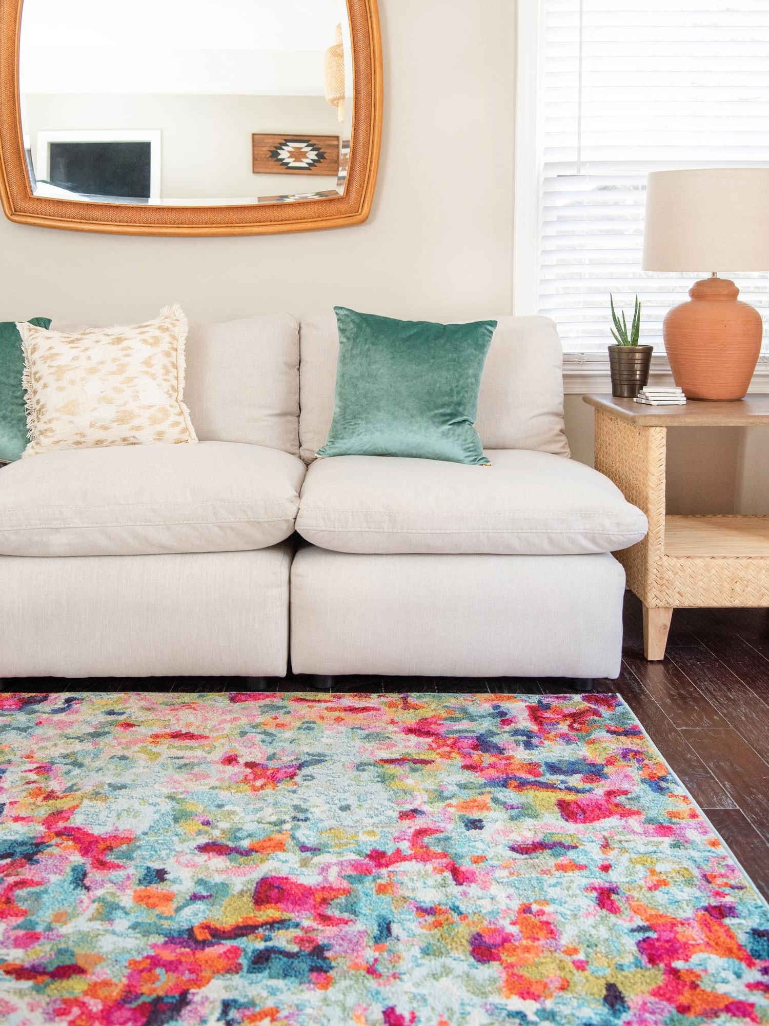 Multicolor 10' 6 x 16' 5 Chromatic Rectangle Area Rug 100% Polypropylene With Cotton Backing Abstract Modern Colorful Carpet Mat for Home Decor & Interior Design for Sale at Rug Engine