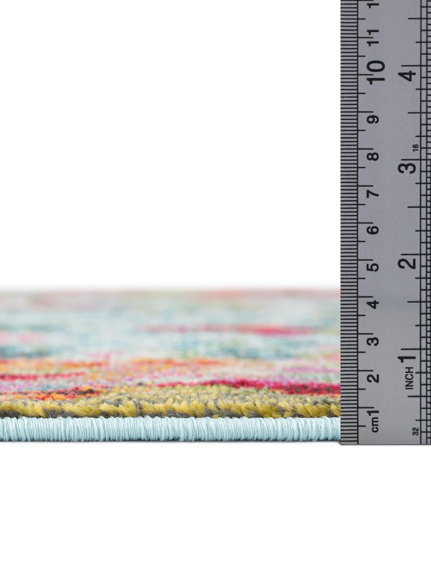 Multicolor 2' x 3' 1 Chromatic Rectangle Area Rug 100% Polypropylene With Cotton Backing Abstract Modern Colorful Carpet Mat for Home Decor & Interior Design for Sale at Rug Engine