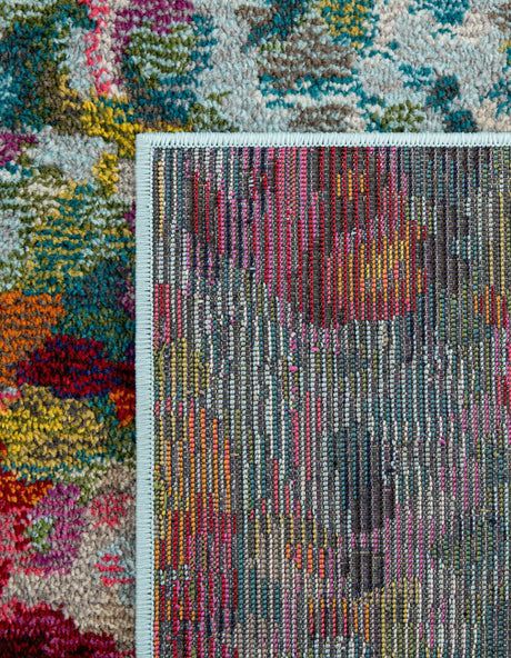 Multicolor 10' 6 x 16' 5 Chromatic Rectangle Area Rug 100% Polypropylene With Cotton Backing Abstract Modern Colorful Carpet Mat for Home Decor & Interior Design for Sale at Rug Engine