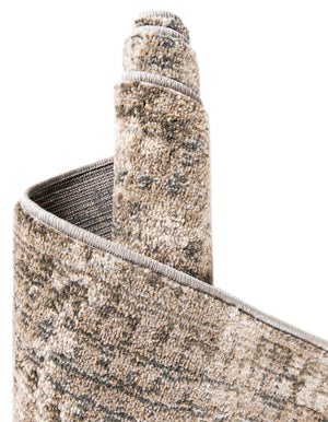 Gray 5' 1 x 8' Chromatic Rectangle Area Rug 100% Polypropylene With Cotton Backing Abstract Modern Colorful Carpet Mat for Home Decor & Interior Design for Sale at Rug Engine