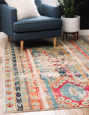 Blue 9' x 12' 2 Sedona Rectangle Area Rug Durable Long Lasting Carpet for Living Rooms, Kitchen, Bedrooms, Office Space, Dorms for Sale at Rug Engine